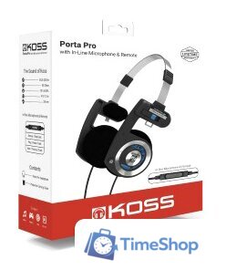Наушники KOSS Porta Pro Classic Mic/Remote - Изображение №3 — Интернет-магазин Time-Shop