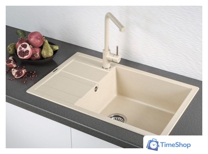 Кухонная мойка Schock Optima 60D Max Cristalite (эверест) - Изображение №3 — Интернет-магазин Time-Shop