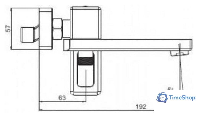 Смеситель Vieir V393531-F - Изображение №6 — Интернет-магазин Time-Shop