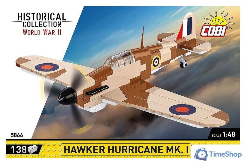 Конструктор Cobi Historical Collection WWII Hawker Hurricane Mk.I - Изображение №1 — Интернет-магазин Time-Shop