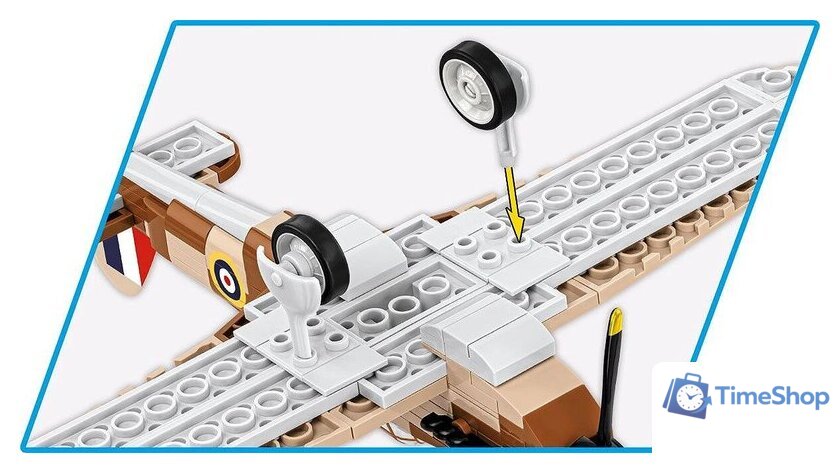Конструктор Cobi Historical Collection WWII Hawker Hurricane Mk.I - Изображение №5 — Интернет-магазин Time-Shop