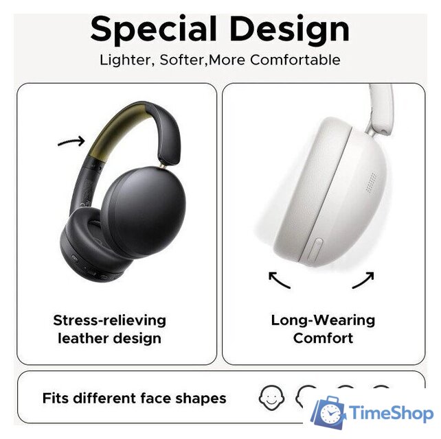 Наушники Ugreen Studio Max2 HP205 (черный) - Изображение №3 — Интернет-магазин Time-Shop