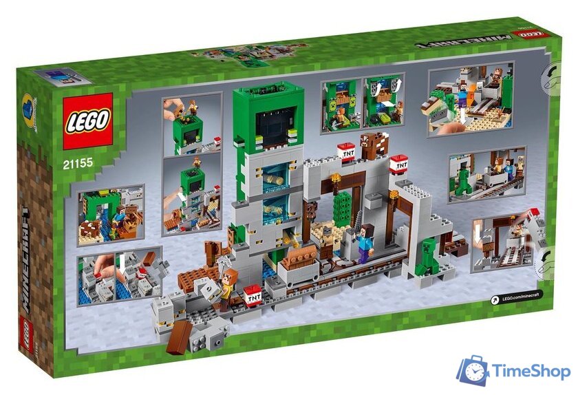 Конструктор LEGO Minecraft 21155 Шахта крипера - Изображение №2 — Интернет-магазин Time-Shop