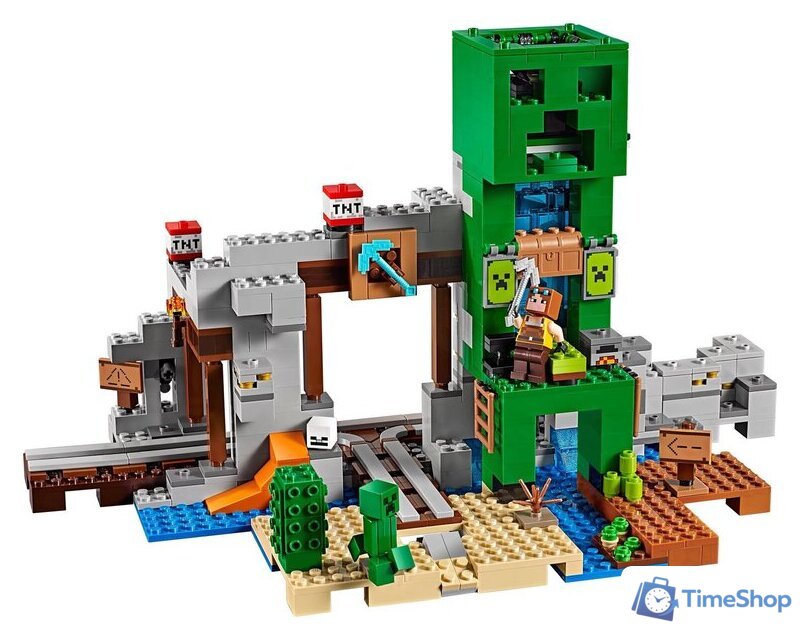 Конструктор LEGO Minecraft 21155 Шахта крипера - Изображение №4 — Интернет-магазин Time-Shop