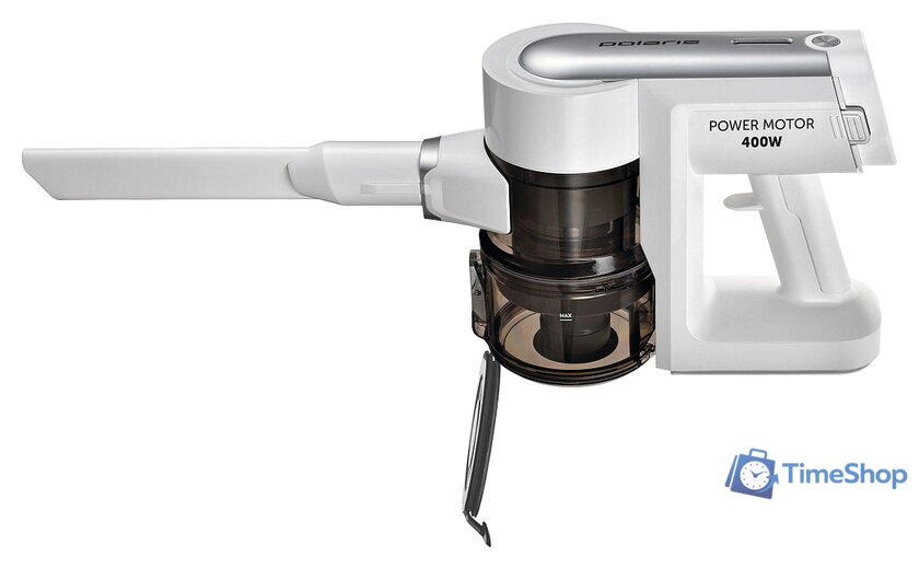 Вертикальный пылесос с влажной уборкой Polaris PVCS 7000 Energy Way Aqua (белый) - Изображение №5 — Интернет-магазин Time-Shop