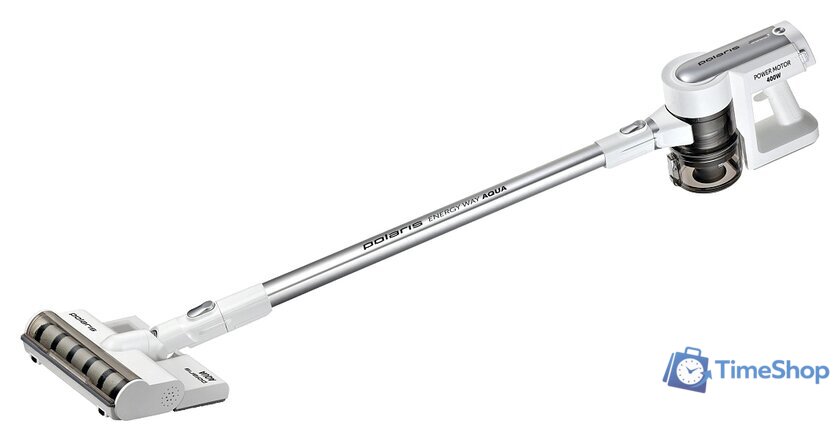 Вертикальный пылесос с влажной уборкой Polaris PVCS 7000 Energy Way Aqua (белый) - Изображение №4 — Интернет-магазин Time-Shop