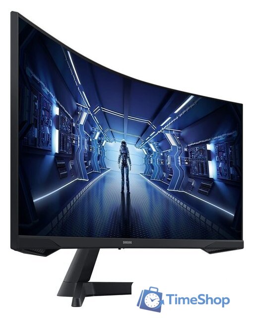 Игровой монитор Samsung Odyssey G5 LC34G55TWWPXEN - Изображение №7 — Интернет-магазин Time-Shop