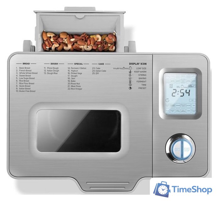 Хлебопечка Sencor SBR 2000SS - Изображение №3 — Интернет-магазин Time-Shop