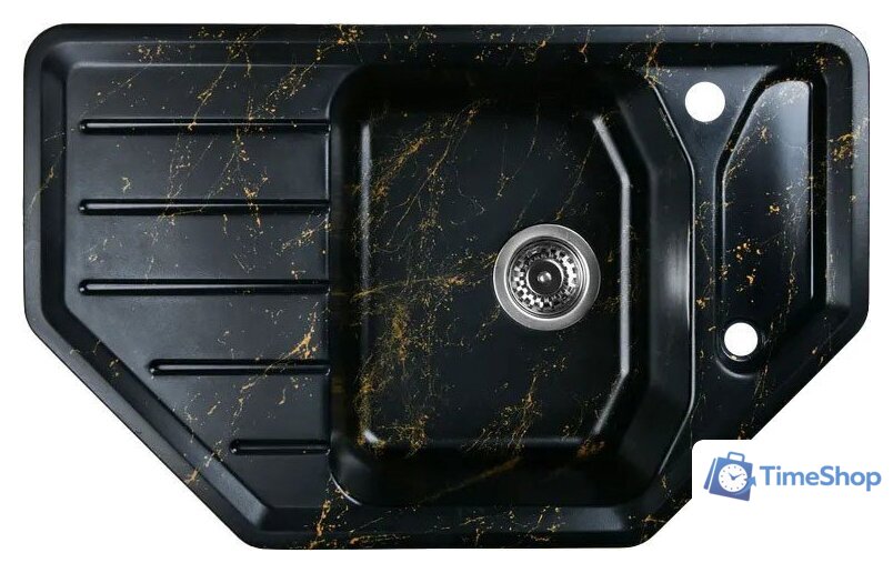 Кухонная мойка Wisent WE08-14 (с сифоном) - Изображение №1 — Интернет-магазин Time-Shop