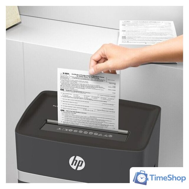 Шредер HP Pro Shredder 10MC - Изображение №8 — Интернет-магазин Time-Shop