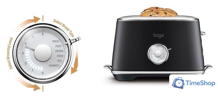 Тостер Sage STA735BTR - Изображение №3 — Интернет-магазин Time-Shop