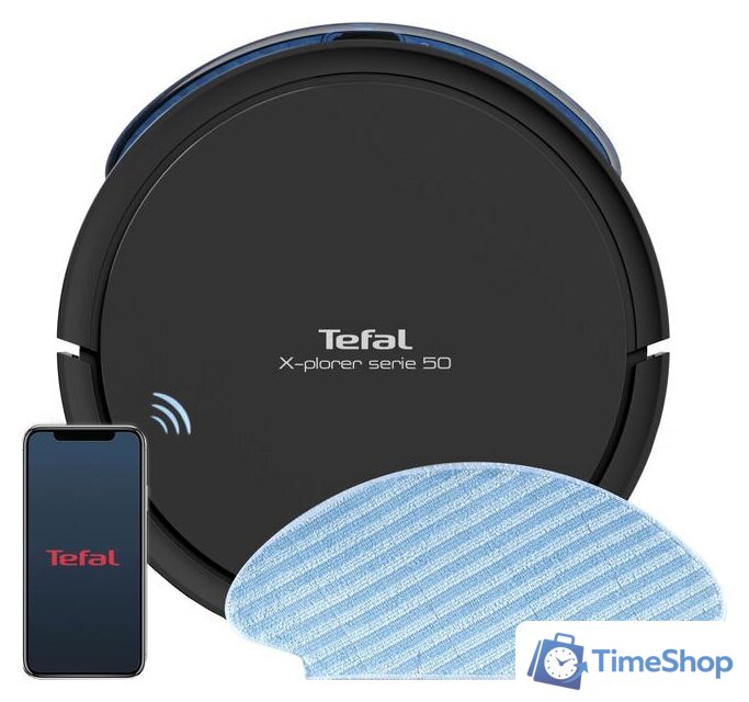 Робот-пылесос Tefal X-plorer Serie 50 RG7375WH - Изображение №1 — Интернет-магазин Time-Shop