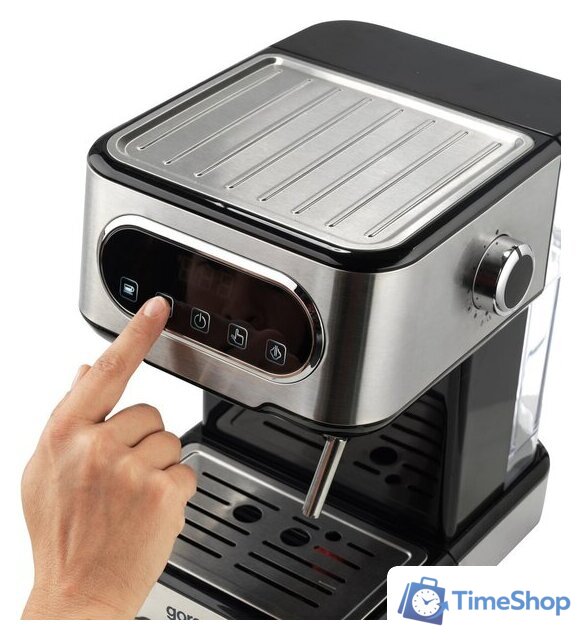 Рожковая кофеварка Gorenje ESCM15DBK - Изображение №2 — Интернет-магазин Time-Shop