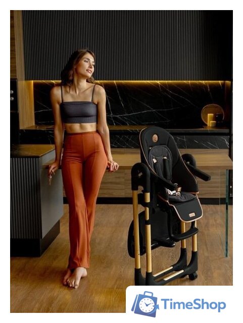 Высокий стульчик Amarobaby Elegant AB23-23EL/09 (черный) - Изображение №6 — Интернет-магазин Time-Shop