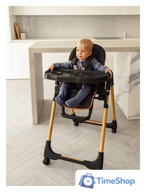 Высокий стульчик Amarobaby Elegant AB23-23EL/09 (черный) - Изображение №2 — Интернет-магазин Time-Shop