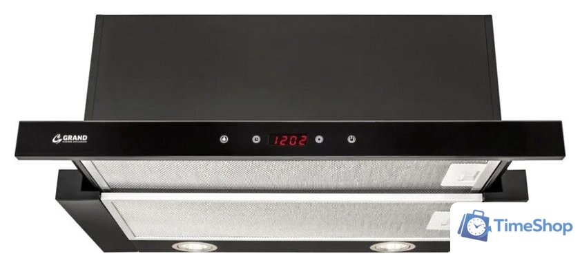 Кухонная вытяжка Grand Toledo Sensor 60 GC (черный) - Изображение №1 — Интернет-магазин Time-Shop