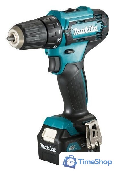 Дрель-шуруповерт Makita DF333DWME (с 2-мя АКБ, кейс) - Изображение №2 — Интернет-магазин Time-Shop