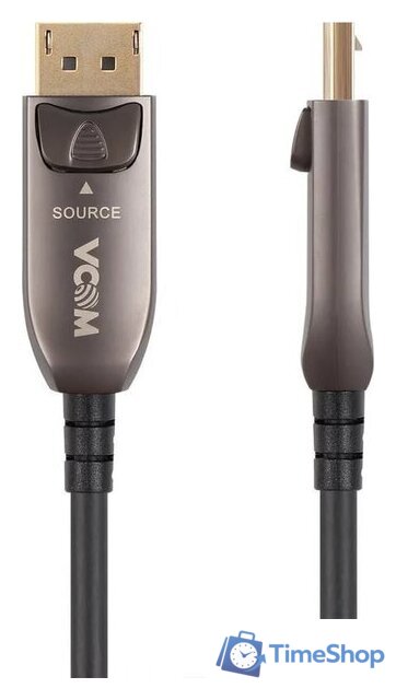 Кабель VCOM D3751-40M DisplayPort - DisplayPort (40 м, черный/коричневый) - Изображение №5 — Интернет-магазин Time-Shop