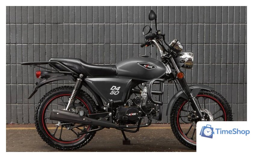 Мопед M1NSK D4 50 (антрацит) - Изображение №1 — Интернет-магазин Time-Shop