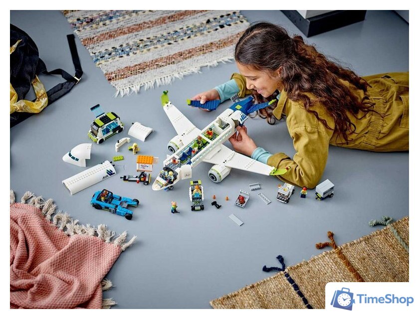 Конструктор LEGO City 60367 Пассажирский самолет - Изображение №8 — Интернет-магазин Time-Shop