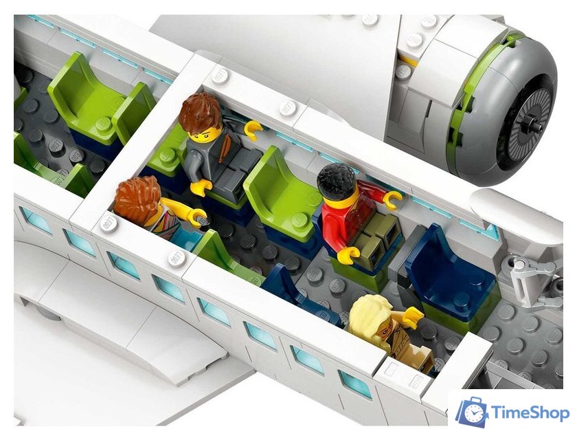 Конструктор LEGO City 60367 Пассажирский самолет - Изображение №6 — Интернет-магазин Time-Shop