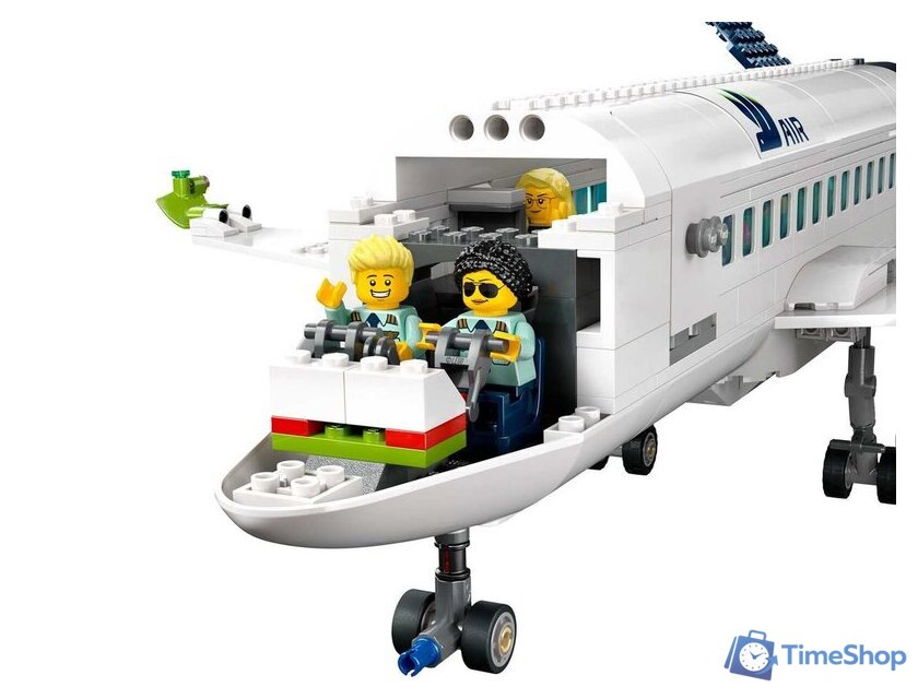 Конструктор LEGO City 60367 Пассажирский самолет - Изображение №7 — Интернет-магазин Time-Shop