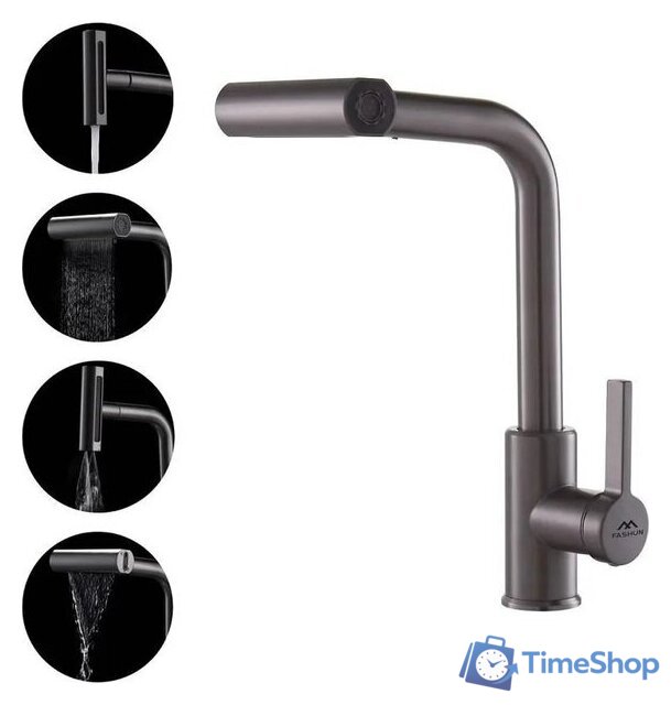 Смеситель Fashun A56131-17 - Изображение №4 — Интернет-магазин Time-Shop