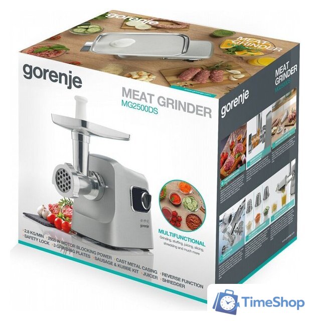 Мясорубка Gorenje MG2500DS - Изображение №13 — Интернет-магазин Time-Shop