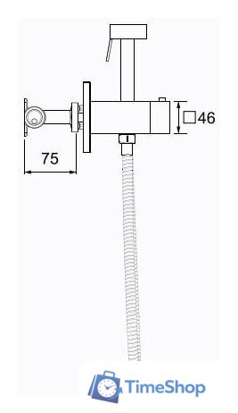 Гигиенический душ Gappo G7207-40 - Изображение №2 — Интернет-магазин Time-Shop