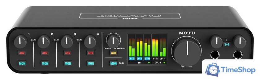 Аудиоинтерфейс MOTU M6 - Изображение №4 — Интернет-магазин Time-Shop