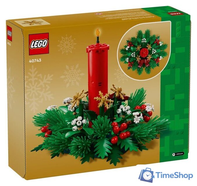 Конструктор LEGO Other 40743 Рождественское украшение стола - Изображение №1 — Интернет-магазин Time-Shop