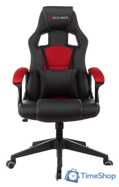 Игровое (геймерское) кресло Zombie Arena (черный/красный) - Изображение №1 — Интернет-магазин Time-Shop
