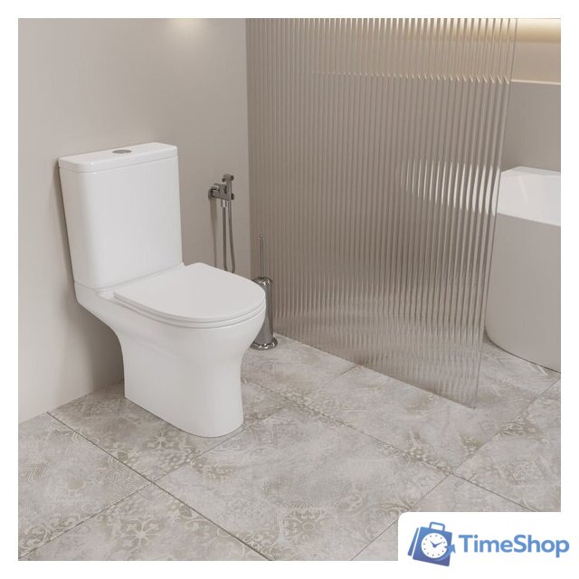 Унитаз напольный Lauter W246 2110246 + гигиенический душ Sano 21LT1292BM (горизонтальный выпуск) - Изображение №13 — Интернет-магазин Time-Shop