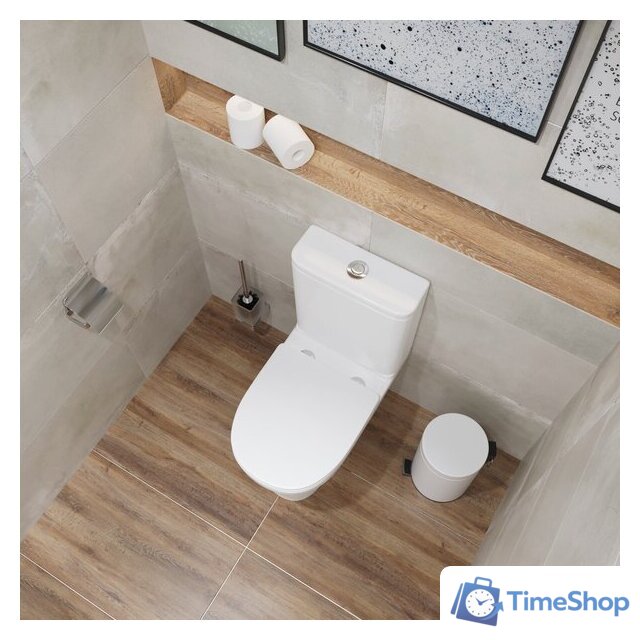 Унитаз напольный Lauter W246 2110246 + гигиенический душ Sano 21LT1292BM (горизонтальный выпуск) - Изображение №18 — Интернет-магазин Time-Shop