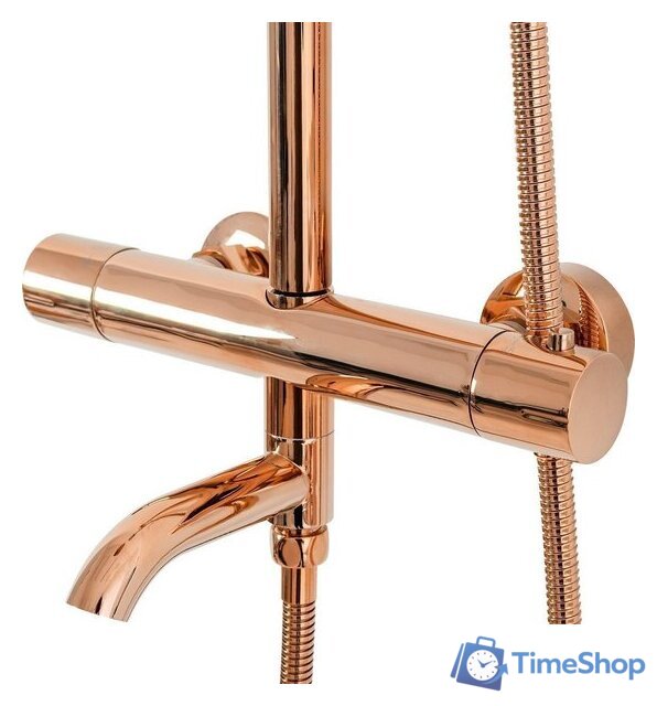 Душевая система  Rea Lungo Rose gold REA-P6606 - Изображение №2 — Интернет-магазин Time-Shop