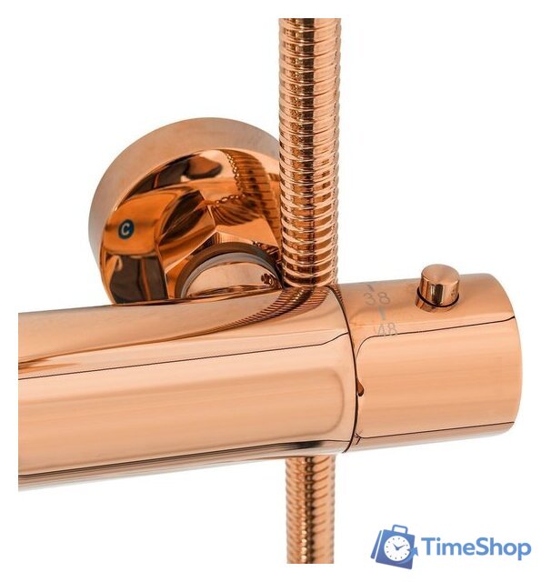 Душевая система  Rea Lungo Rose gold REA-P6606 - Изображение №5 — Интернет-магазин Time-Shop