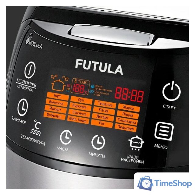 Мультиварка Futula MC6 (черный) - Изображение №3 — Интернет-магазин Time-Shop