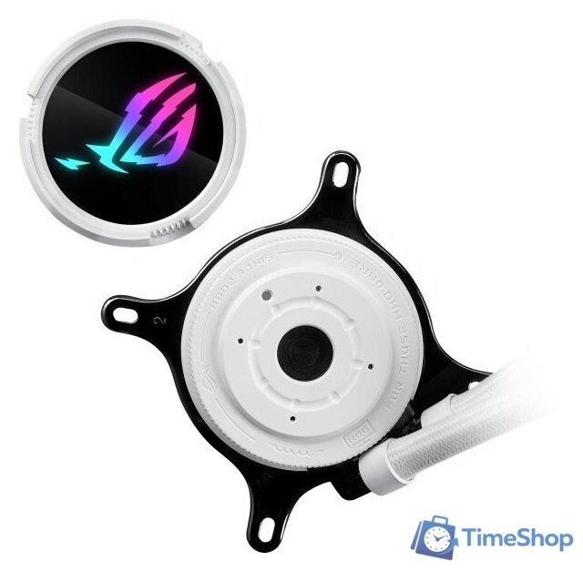 Система жидкостного охлаждения для процессора ASUS ROG Strix LC III 360 ARGB WHT - Изображение №8 — Интернет-магазин Time-Shop