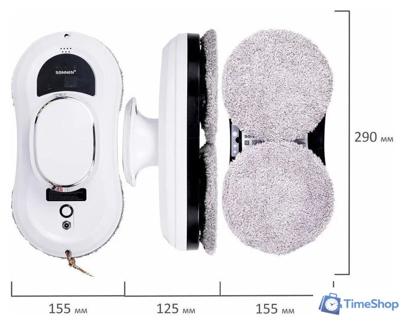 Робот для мытья окон Sonnen Tech RWC-121 UltraClear - Изображение №13 — Интернет-магазин Time-Shop