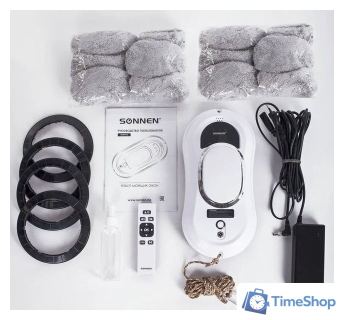 Робот для мытья окон Sonnen Tech RWC-121 UltraClear - Изображение №14 — Интернет-магазин Time-Shop