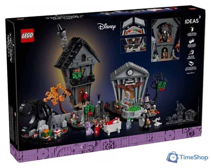 Конструктор LEGO Ideas 21351 Дисней Тима Бертона Кошмар перед Рождеством - Изображение №5 — Интернет-магазин Time-Shop