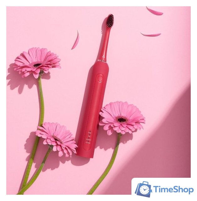Электрическая зубная щетка Seysso Color Basic Pink Paradise - Изображение №2 — Интернет-магазин Time-Shop