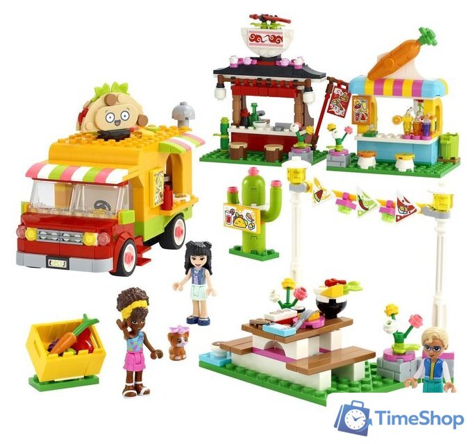 Конструктор LEGO Friends 41701 Рынок уличной еды - Изображение №6 — Интернет-магазин Time-Shop