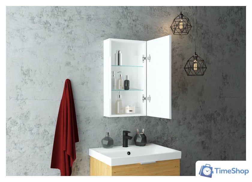  Континент Шкаф с зеркалом Allure Led 35х65 (правый) - Изображение №12 — Интернет-магазин Time-Shop