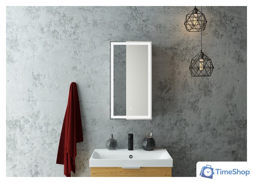  Континент Шкаф с зеркалом Allure Led 35х65 (правый) - Изображение №23 — Интернет-магазин Time-Shop