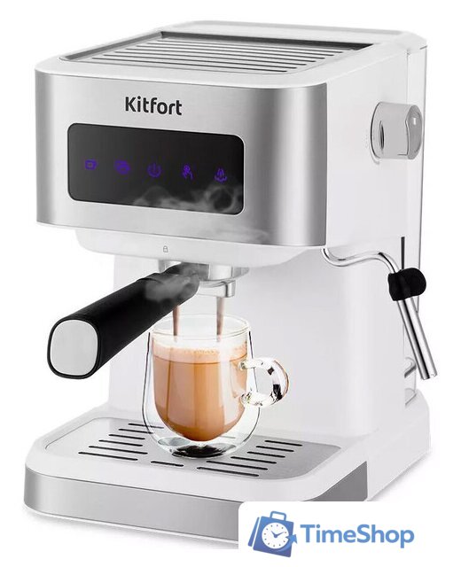 Рожковая кофеварка Kitfort KT-7139 - Изображение №1 — Интернет-магазин Time-Shop