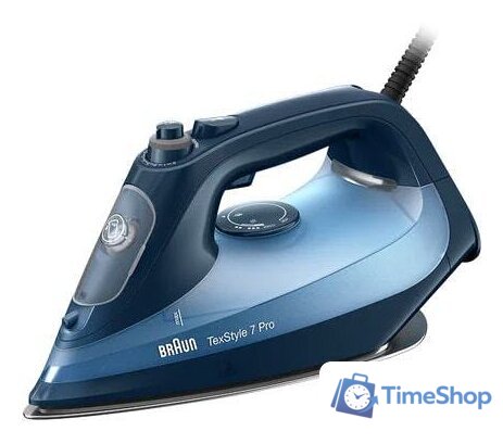 Утюг Braun TexStyle 7 Pro SI 7160 BL - Изображение №1 — Интернет-магазин Time-Shop