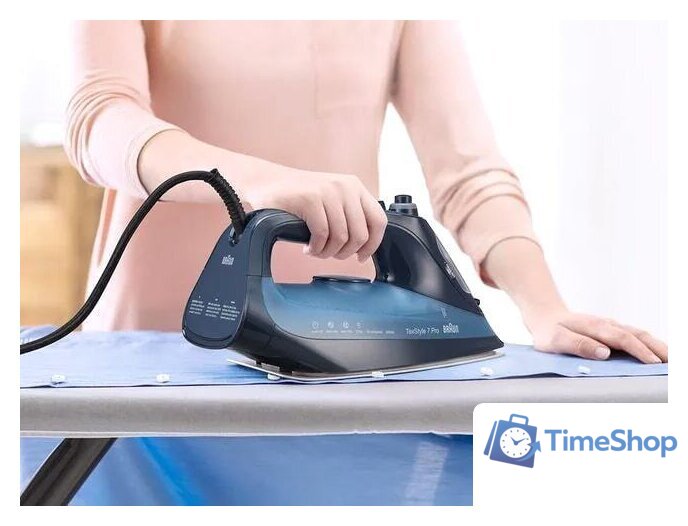 Утюг Braun TexStyle 7 Pro SI 7160 BL - Изображение №4 — Интернет-магазин Time-Shop