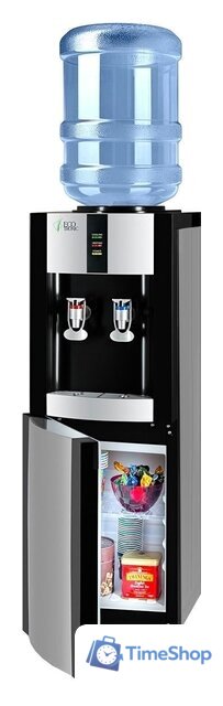 Кулер для воды Ecotronic V21-LE со шкафчиком (черный) - Изображение №1 — Интернет-магазин Time-Shop