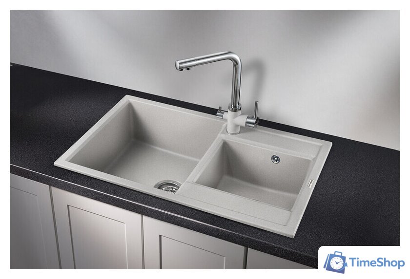 Кухонная мойка Granula GR-8201 (базальт) - Изображение №2 — Интернет-магазин Time-Shop